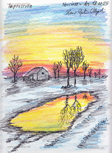 Impression Sonnenuntergang